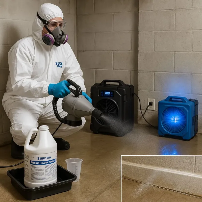 Sanitization and Odor Removal process in Lemont, PA